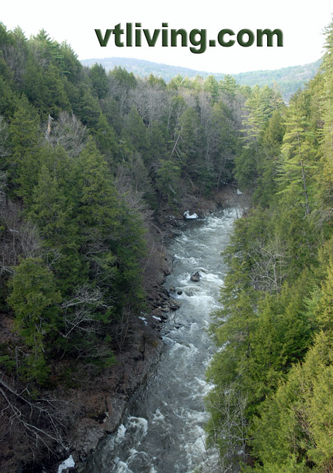 Quechee Gorge Canyon, USA