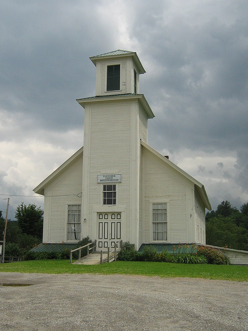 Historic Church Fletcher Vermont