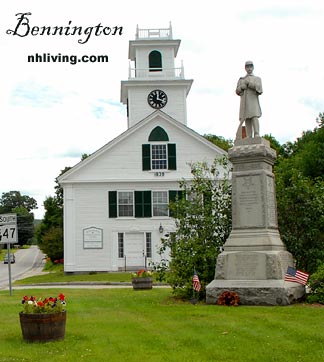 Old Church Bennington Vermont Historic Site in Old Bennington