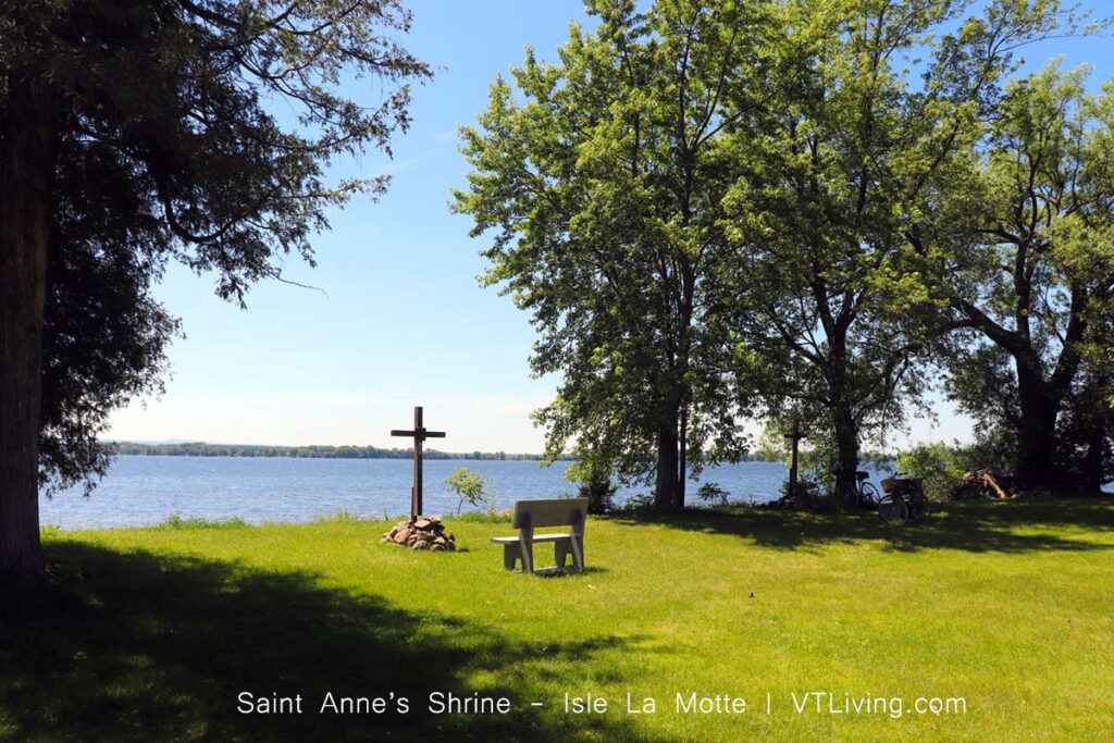 Saint Anne's Shrine - Fort St. Anne Isle La Motte Champlain Valley Attractions