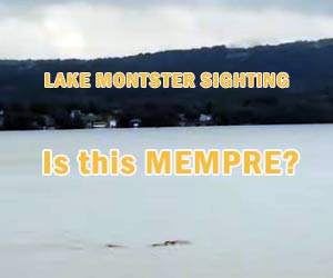 Memphre the Legend of the Lake Monster in Lake Memphremagog Vermont